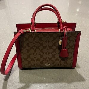 Coach Zoe Carryall In Signature Canvas classic monogram